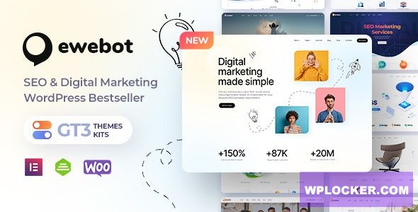 Ewebot v3.1.2 – SEO Digital Marketing Agency  nulled