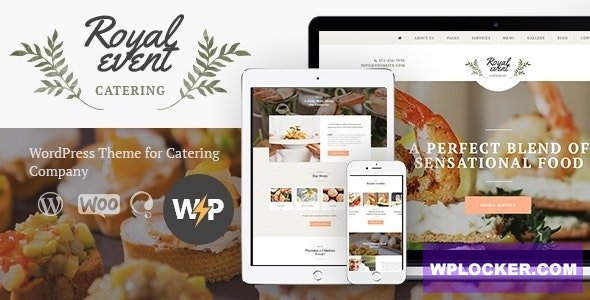 Royal Event v2.0 – A Wedding Planner & Catering Company WordPress Theme + Elementor