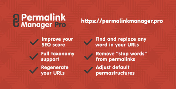 Permalink Manager Pro v2.4.4.3 – WordPress Plugin