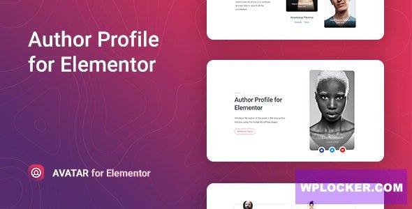 Avatar v1.0.4 – Author Box for Elementor