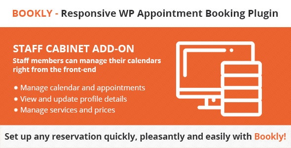 Bookly Staff Cabinet (Add-on) v5.4