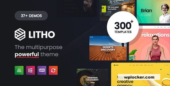 Litho v2.9 – Multipurpose Elementor WordPress Theme