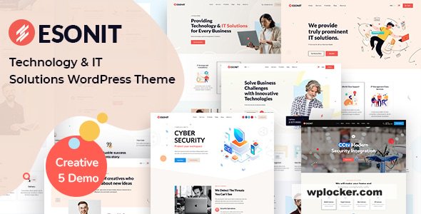 Esonit v1.3 – IT solutions WordPress Theme