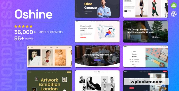 Oshine v7.2.5 – Creative Multi Purpose Theme  nulled