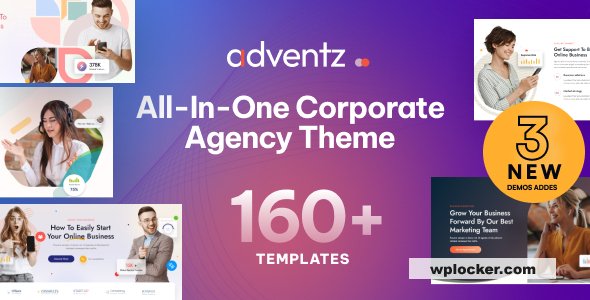 Adventz v2.0.2 – Corporate Business WordPress Theme