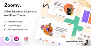 Zoomy v1.1.0 – Lightweight LMS & Education WordPress Theme