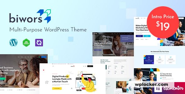 Biwors v1.0 – Modern & Multipurpose WordPress Theme