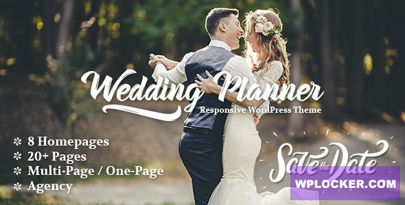 Wedding Planner v6.8 – Responsive WordPress Theme