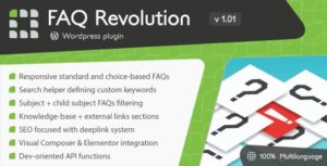 FAQ Revolution v1.4.3 – WordPress Plugin