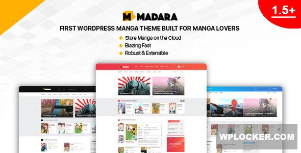 Madara v2.1.1 – WordPress Theme for Manga