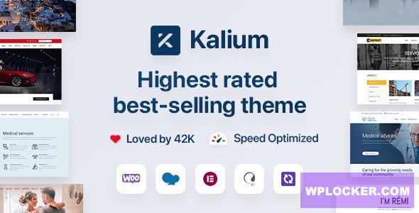 Kalium v3.23 – Creative Theme for Professionals