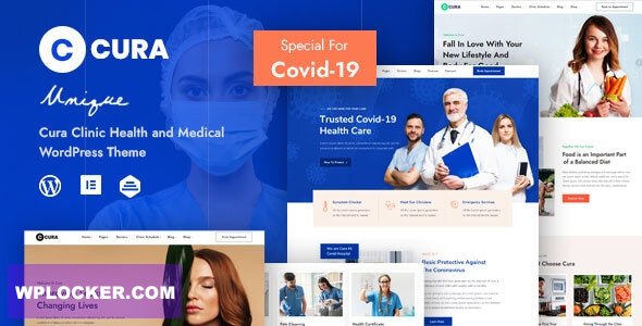 Cura v1.2.0 – Medical Clinic Theme