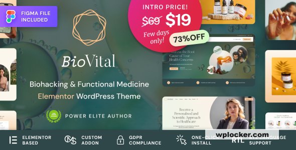 BioVital v1.0.2 – Functional Medicine Doctor WordPress Theme