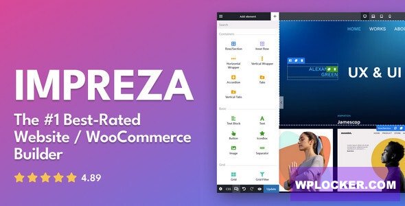 Impreza v8.34.1 – Retina Responsive WordPress Theme  nulled