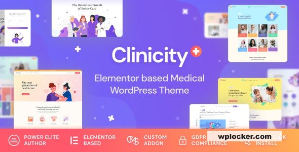 Clinicity v1.2.1 – Health & Medical Elementor Theme