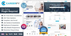 Careerfy v9.9.6 – Job Board WordPress Theme