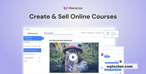 Masteriyo PRO v2.18.2 – LMS for WordPress  nulled