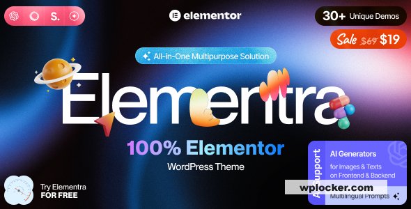 Elementra v1.0.3 – 100% Elementor WordPress Theme