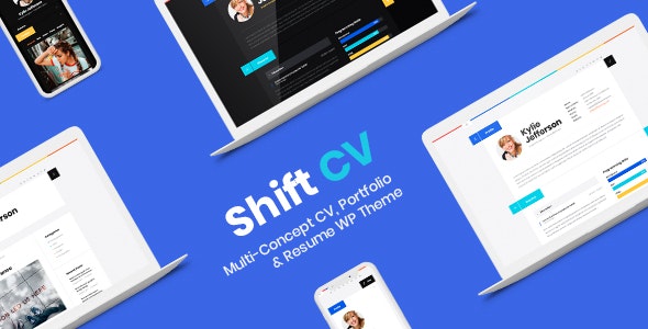 ShiftCV v3.0.14 – Blog  Resume  Portfolio  WordPress