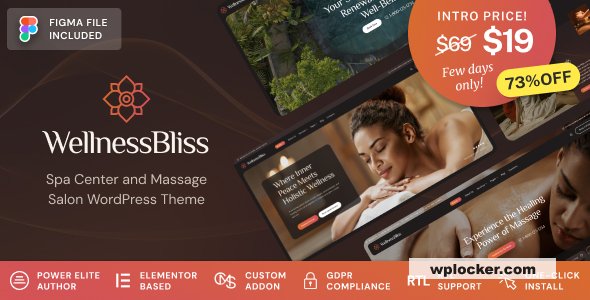 Wellness Bliss v1.0.1 – Massage Salon & Spa WordPress Theme