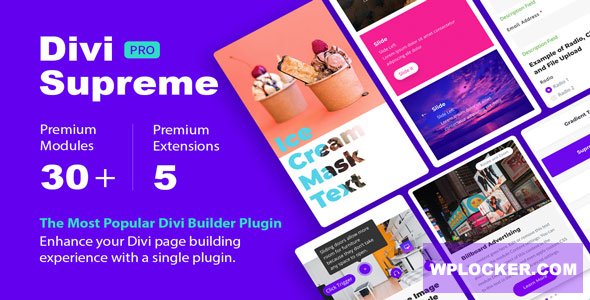 Divi Supreme Pro v4.9.97.30