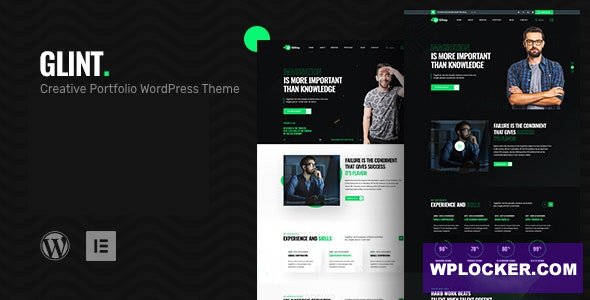 Glint v6.1.0 – Personal Portfolio WordPress Theme