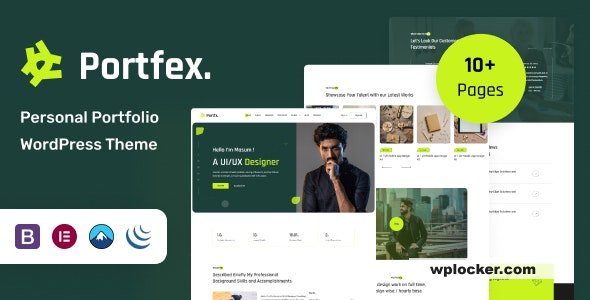 Portfex v1.2 – Personal Portfolio WordPress Theme