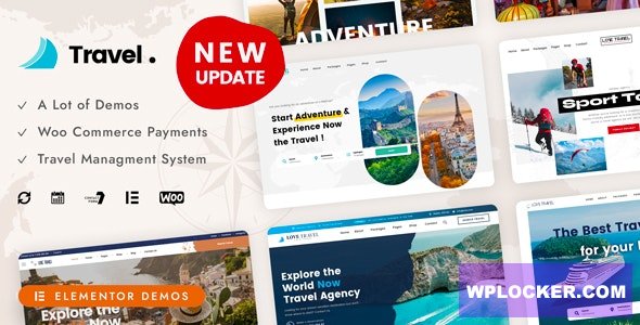 Love Travel v5.6 – Creative Travel Agency WordPress
