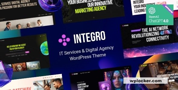 Integro v1.8 – IT Services & Digital Agency WordPress Theme