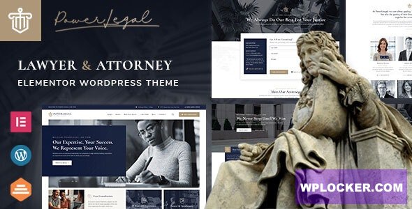 Powerlegal v3.0 – Law, Lawyer & Attorney WordPress Theme