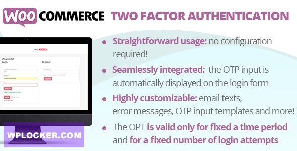 WooCommerce Two Factor Authentication v2.3