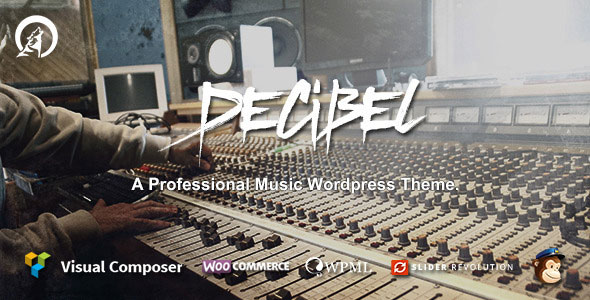 Decibel v3.8.54 – Professional Music WordPress Theme