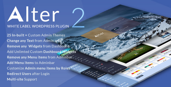 WpAlter v2.4.9 – White Label WordPress Plugin