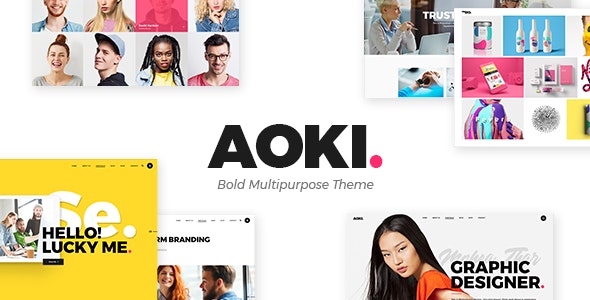 Aoki v1.8 – Creative Design Agency Theme