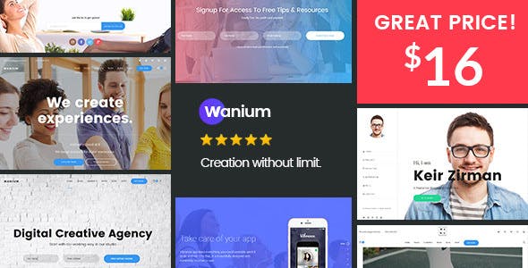 Wanium v1.9.6 – A Elegant Multi-Concept Theme