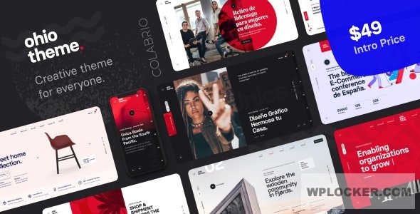 Ohio v3.5.6 – Creative Portfolio & Agency WordPress Theme