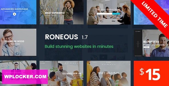 Roneous v2.1.3 – Creative Multi-Purpose WordPress Theme