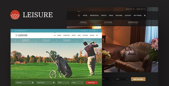 Hotel Leisure v2.2.8 – Hotel WordPress Theme