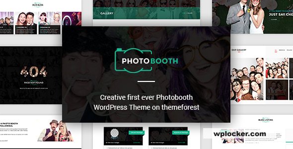 PhotoBooth v1.0 – Photography Portfolio WordPress Theme