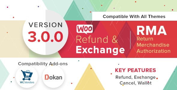 WooCommerce Refund And Exchange With RMA v3.2.7