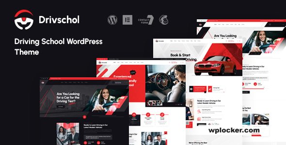 Drivschol v1.1.1 – Driving School WordPress Theme