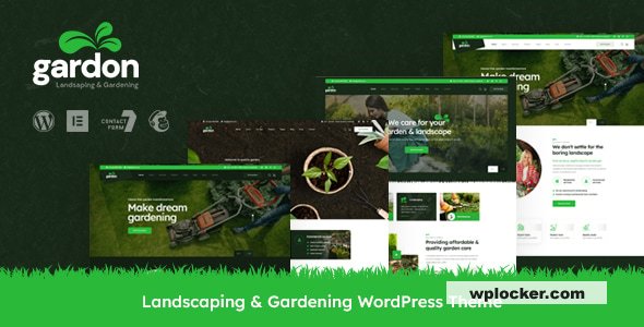 Gardon v1.0 – Landscaping & Gardening WordPress Theme