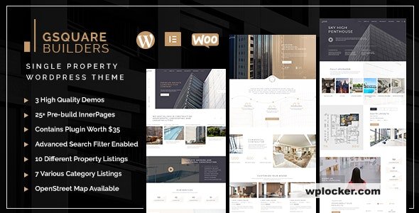 Gsquare v1.0.7 – Real Estate Theme
