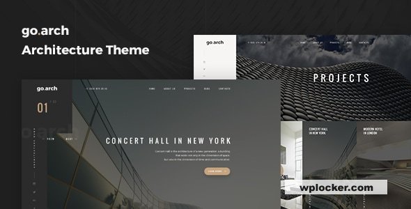 go.arch v1.3.3 – Architecture and Interior WordPress Theme