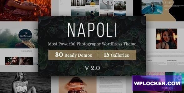 Napoli v2.4.4 – Photography WordPress