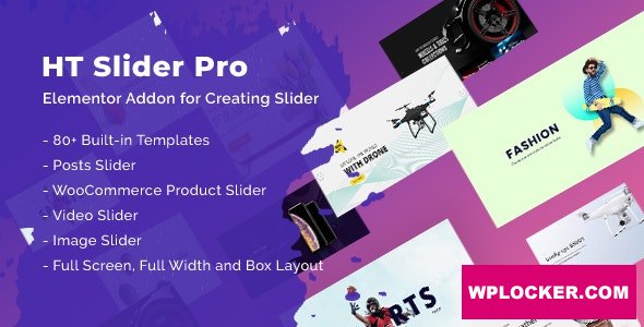 HT Slider Pro For Elementor v1.3.2
