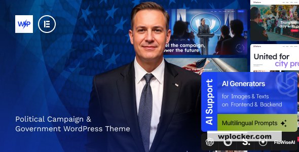 Reform v1.0 – Political Campaign & Government WordPress Theme