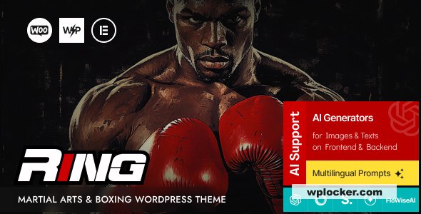 Ring v1.0 – Martial Arts & Boxing WordPress Theme