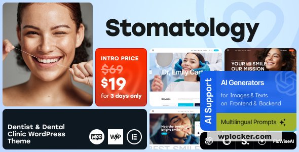 Stomatology v1.0 – Dentist & Dental Clinic WordPress Theme
