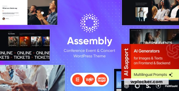 Assembly v1.1 – Conference Event & Concert WordPress Theme
